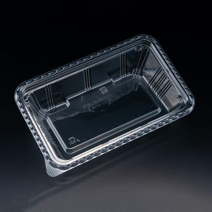 リスパック 惣菜容器　ニュートカップ　ビュー　本体 250B クリアー 50枚/袋（ご注文単位16袋）【直送品】