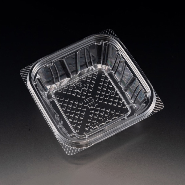 リスパック 青果容器　バイオカップ　ポワロ　本体 13-42B  50枚/袋（ご注文単位24袋）【直送品】