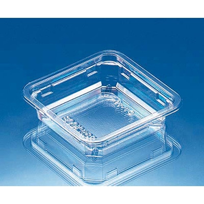 リスパック 惣菜容器 クリーンカップ 本体 88角 125BS クリアー PAPK028 50枚/袋（ご注文単位30袋）【直送品】