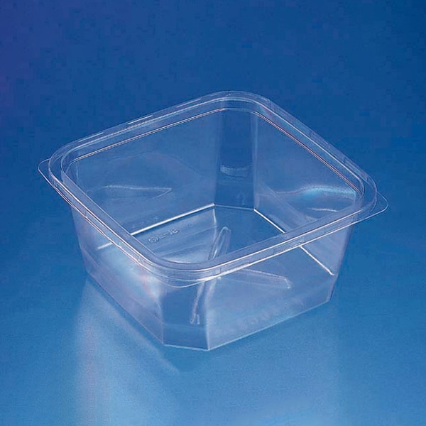 リスパック 惣菜容器 クリーンカップ 本体 K 1500 BS 4P クリアー PAPK786 50枚/袋（ご注文単位6袋）【直送品】