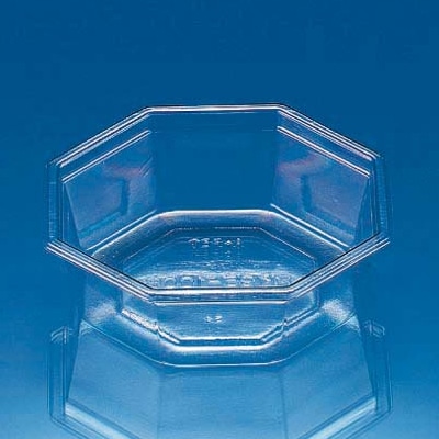 リスパック 惣菜容器　クリーンカップ　本体 MK95-100B新  100枚/袋（ご注文単位12袋）【直送品】