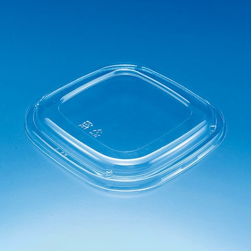 リスパック 冷し麺容器 クリーンボール 外嵌合蓋 大 新 クリアー防曇 PAPS011 50枚/袋（ご注文単位9袋）【直送品】