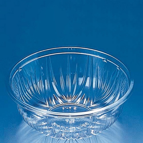 リスパック 冷やし麺容器　クリーンボール　本体 M中深 PAPS102 50枚/袋（ご注文単位18袋）【直送品】