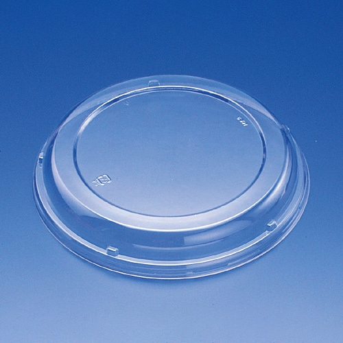 リスパック 冷し麺容器 クリーンボール 外嵌合蓋3 M 大 クリアー防曇 PAPS588 50枚/袋（ご注文単位12袋）【直送品】