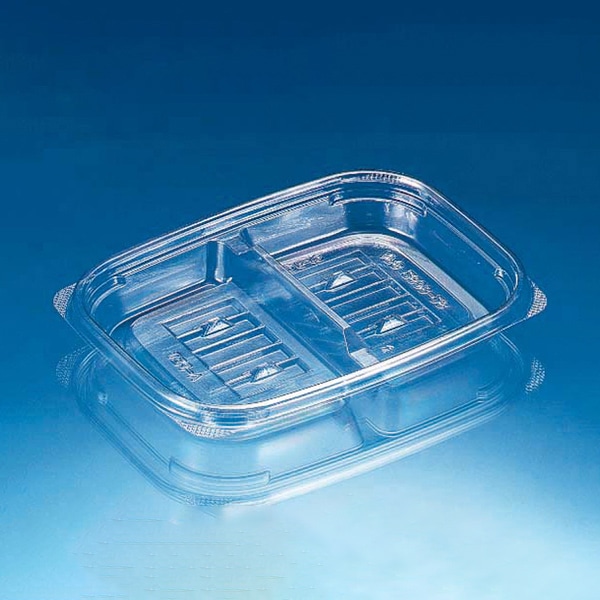 リスパック 惣菜容器 クリーンカップ APS 本体 260B 2S クリアー PAQC660 100枚/袋(ご注文単位16袋)【直送品】