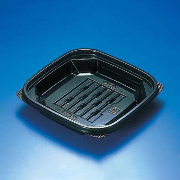 リスパック 惣菜容器 クリーンカップ APS 本体 405B 黒 PAQC812 100枚/袋(ご注文単位9袋)【直送品】