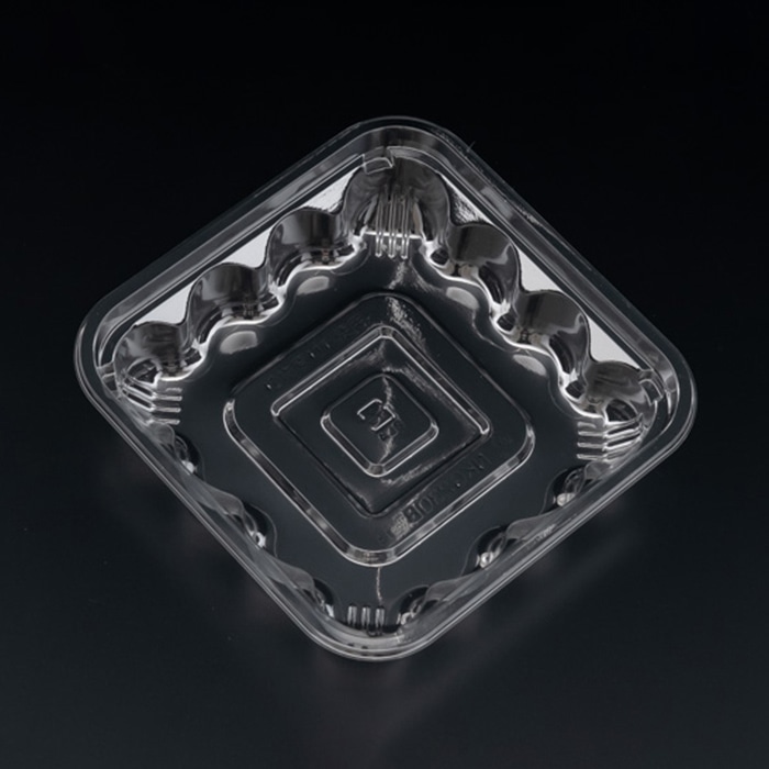 リスパック 惣菜容器 エコアカップ NKG 230 B クリアー防曇 100枚/袋(ご注文単位15袋)【直送品】