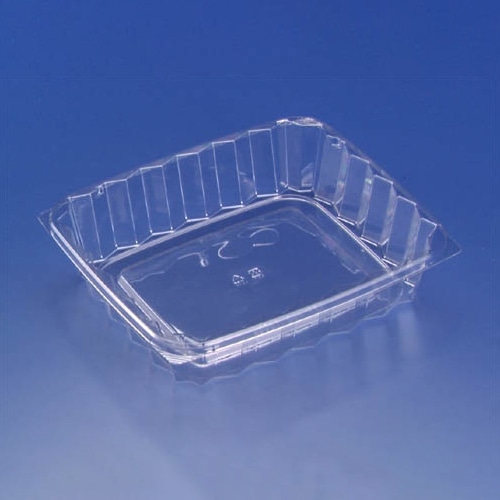 リスパック フルーツ容器　角ケース　本体 22-1500B クリアー防曇　PKCC300 50枚/袋（ご注文単位12袋）【直送品】