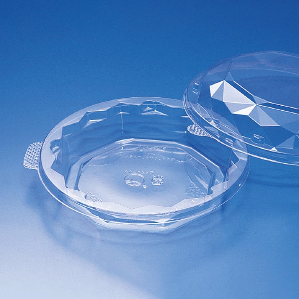 リスパック デザート容器　ニュートカップ　NTF　本体 50　B クリアー 50枚/袋（ご注文単位16袋）【直送品】