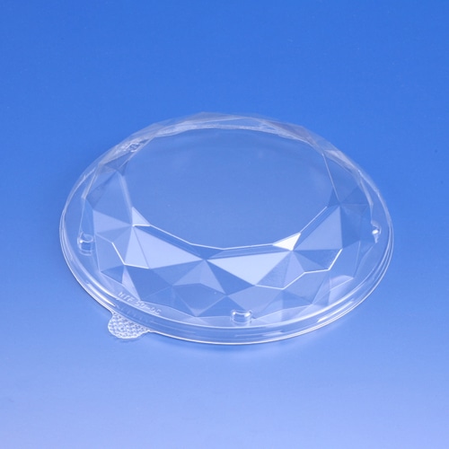 リスパック デザート容器　ニュートカップ　NTF　外嵌合蓋 50-OC クリアー防曇 50枚/袋（ご注文単位16袋）【直送品】