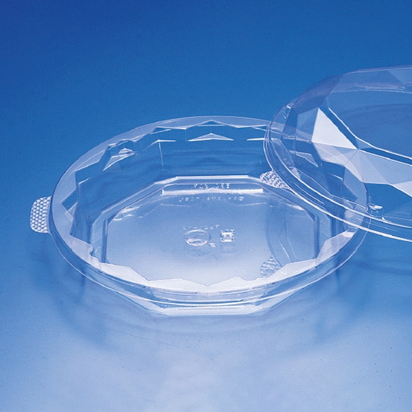 リスパック デザート容器　ニュートカップ　NTF　本体 75　B クリアー 50枚/袋（ご注文単位9袋）【直送品】