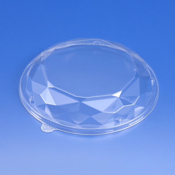 リスパック デザート容器　ニュートカップ　NTF　外嵌合蓋 75-OC クリアー防曇 50枚/袋（ご注文単位9袋）【直送品】