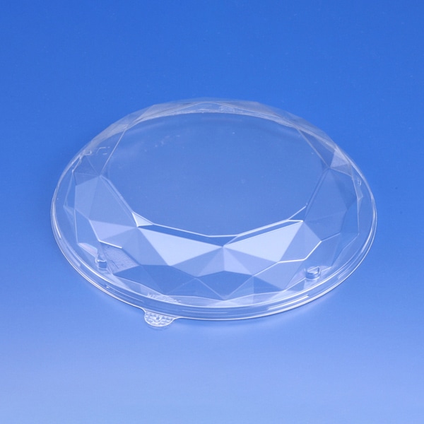 リスパック デザート容器　ニュートカップ　NTF　外嵌合蓋 90-OC クリアー防曇 50枚/袋（ご注文単位6袋）【直送品】