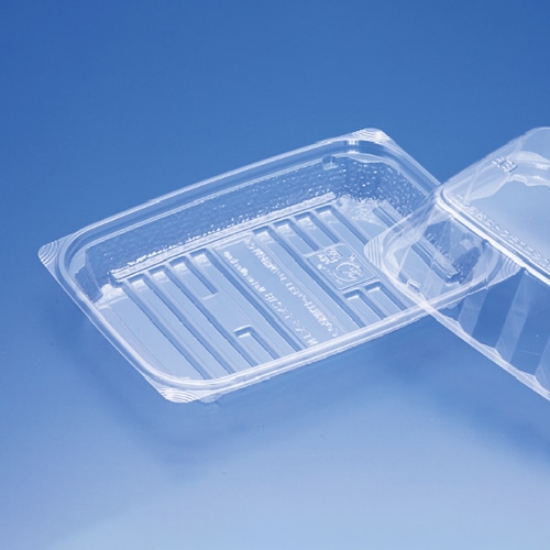 リスパック 惣菜容器　ニュートカップ　NTスライス　本体 21B クリアー 50枚/袋（ご注文単位16袋）【直送品】