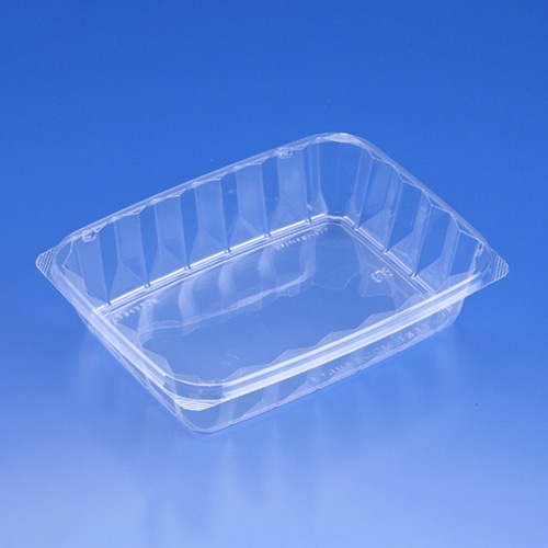 リスパック 惣菜容器　ニュートカップ　NTスライス　内嵌合蓋 23F クリアー防曇 50枚/袋（ご注文単位12袋）【直送品】