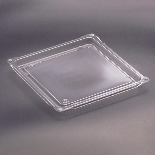 リスパック 食品容器 バイオカップ（クリーンカップ） キューブ 15-TC 蓋 50枚/袋