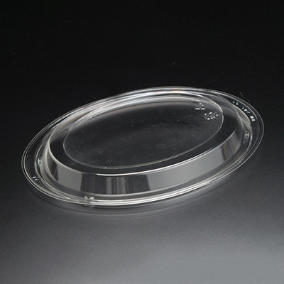 リスパック 軽食容器 ハイクッカー HM 内嵌合蓋 245OC 白テープ クリアー防曇 RHIF178 50枚/袋（ご注文単位12袋）【直送品】