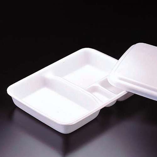 リスパック 弁当容器 A510共蓋 400セット RLBE465 50枚/袋(ご注文単位8袋)【直送品】