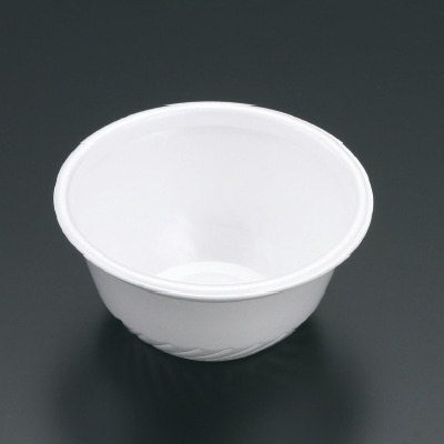 リスパック 丼容器　RP丼　本体 128B新　白 RLBF987 25枚/袋（ご注文単位36袋）【直送品】