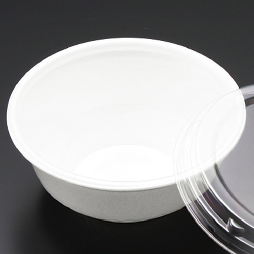 リスパック 丼容器　RP丼　本体 小　白 RLBF990 25枚/袋（ご注文単位36袋）【直送品】