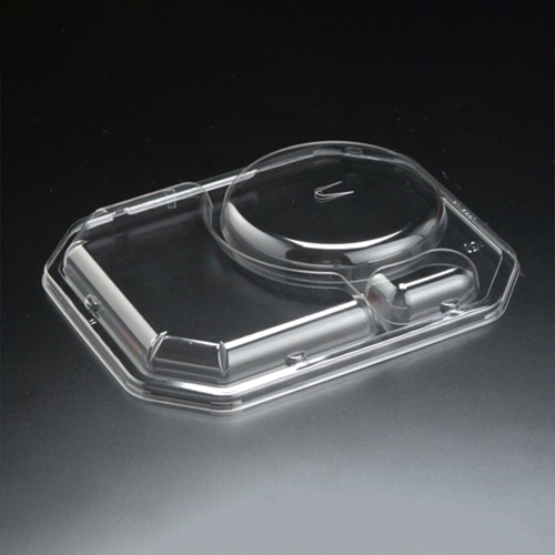 リスパック 麺容器 つけ麺 嵌合蓋 穴付き RRAI651 50枚/袋