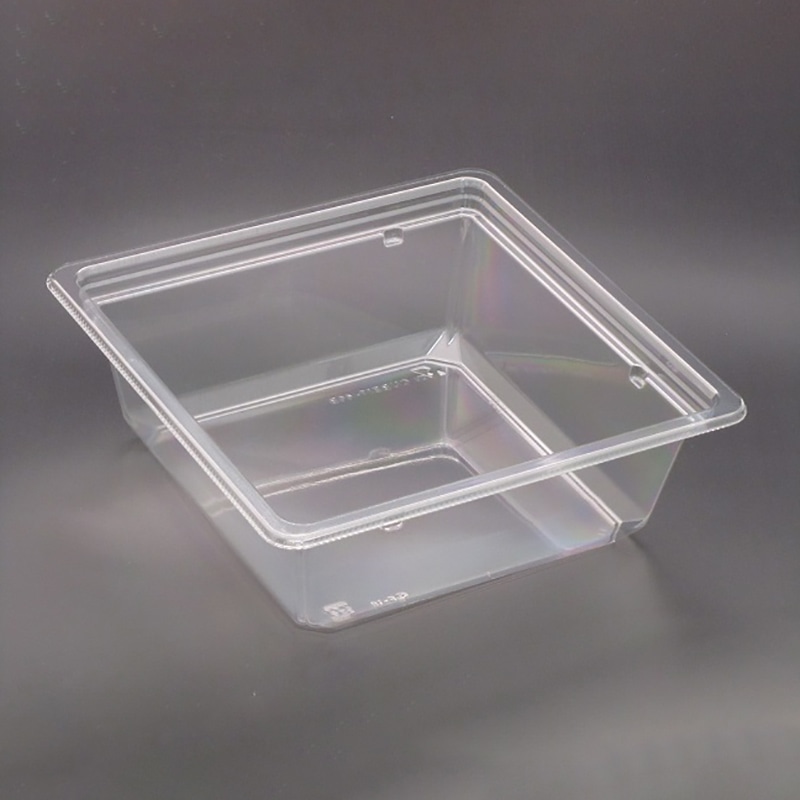 リスパック 食品容器 バイオカップ（クリーンカップ） キューブ 17-60B 本体 50枚/袋