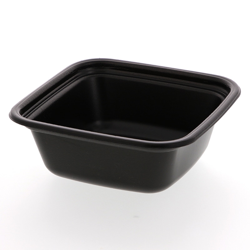 リスパック 丼容器 正角丼 本体 黒 50枚/袋