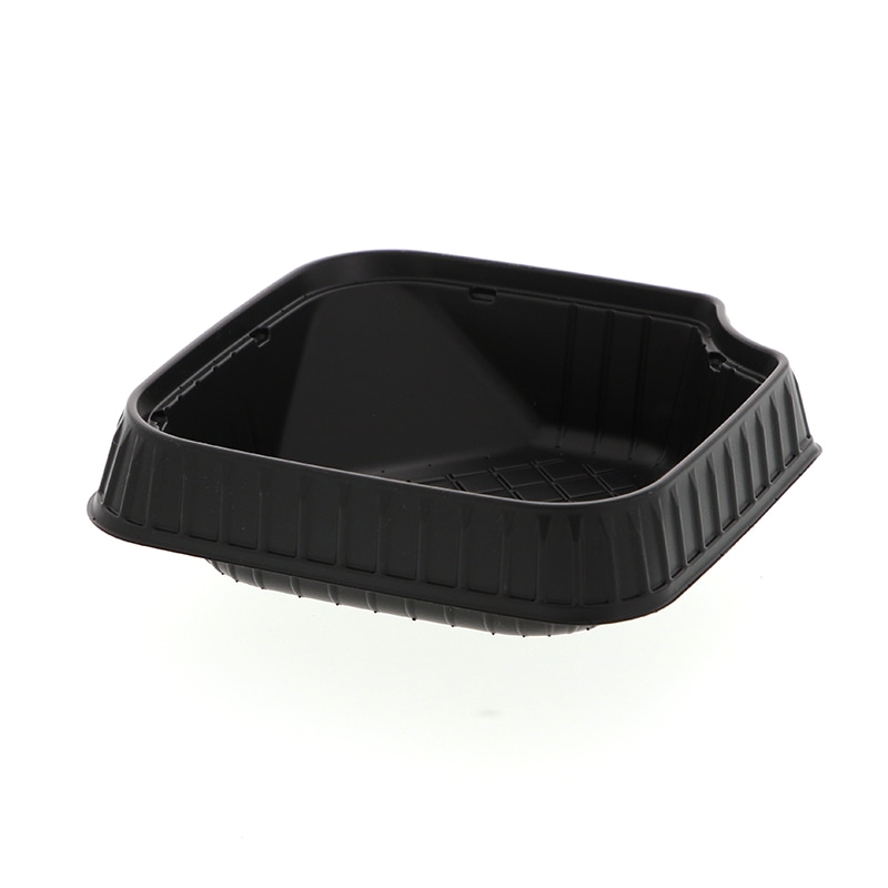 リスパック 丼容器 正角丼 中皿 黒 50枚/袋
