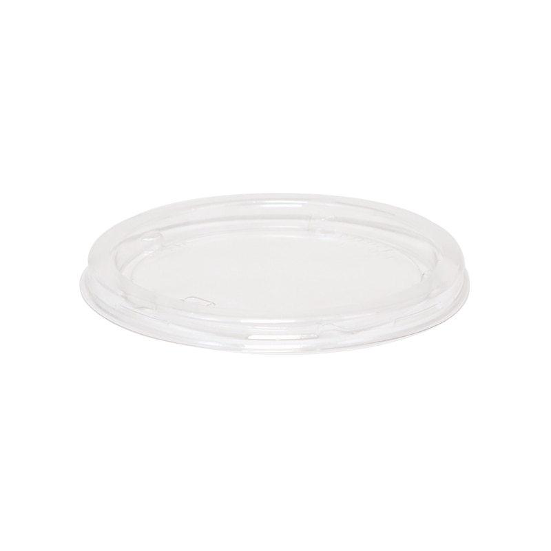 リスパック 食品容器 バイオカップ（クリーンカップ） 丸型 120TCL 外嵌合蓋 50個/袋