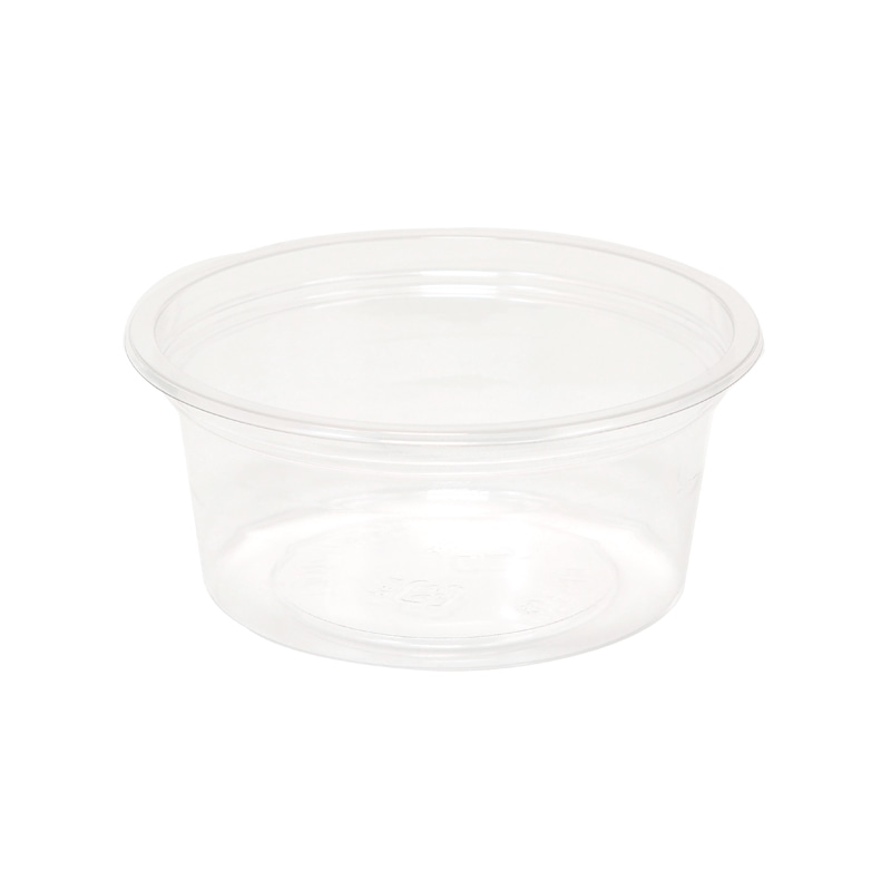 リスパック 食品容器 バイオカップ（クリーンカップ） 丸型 101パイ180BS 本体 50個/袋