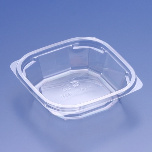 リスパック 惣菜容器 クリーンカップ 本体 CVK110-185B新 クリアー 100枚/袋(ご注文単位20袋)【直送品】