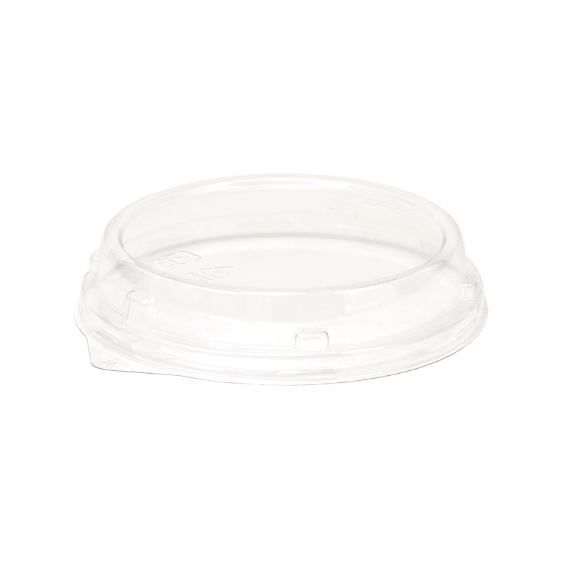 リスパック 食品容器 バイオカップ（クリーンカップ） 丸型 101パイFSL 外嵌合蓋 50個/袋