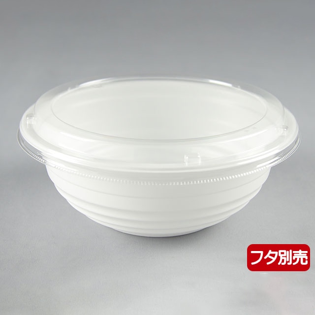 耐熱どんぶり容器 YS丼 本体 D-3 白 50枚/袋(ご注文単位6袋)【直送品】