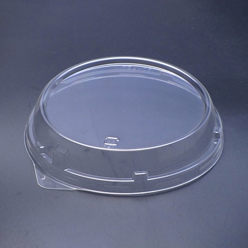 リスパック 惣菜容器 バイオカップ 外嵌合蓋 120パイ FSL クリアー防曇 PBPM194 50枚/袋（ご注文単位20袋）【直送品】