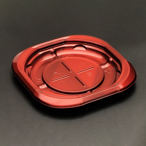 リスパック 惣菜容器　バイオデリカサラエル　本体 M19　BA RHBL455 50枚/袋（ご注文単位8袋）【直送品】