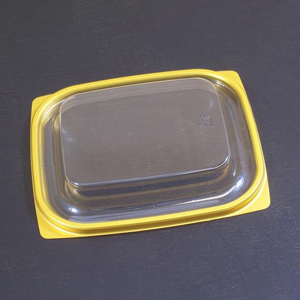 リスパック 惣菜容器 クリーンカップ APS 内外嵌合蓋 230OC 金 防曇 PAQC898 100個/袋(ご注文単位20袋)【直送品】