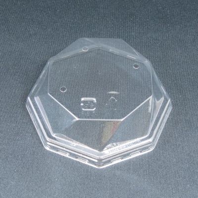 リスパック 惣菜容器 クリーンカップ MK 外嵌合蓋 95ーOC 深 穴3H クリアー防曇 PAPL777 50個/袋（ご注文単位24袋）【直送品】