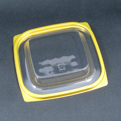 リスパック 惣菜容器 クリーンカップ APS 内外嵌合蓋 270OC 金 防曇 PAQC830 100枚/袋(ご注文単位12袋)【直送品】