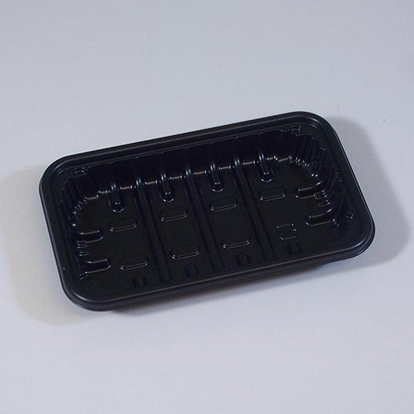リスパック 汎用トレー PSトレー 45B 黒 FPPS110 100枚/袋（ご注文単位40袋）【直送品】