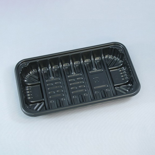 リスパック 汎用トレー PSトレー 150C 黒 FPPS162 100枚/袋（ご注文単位30袋）【直送品】