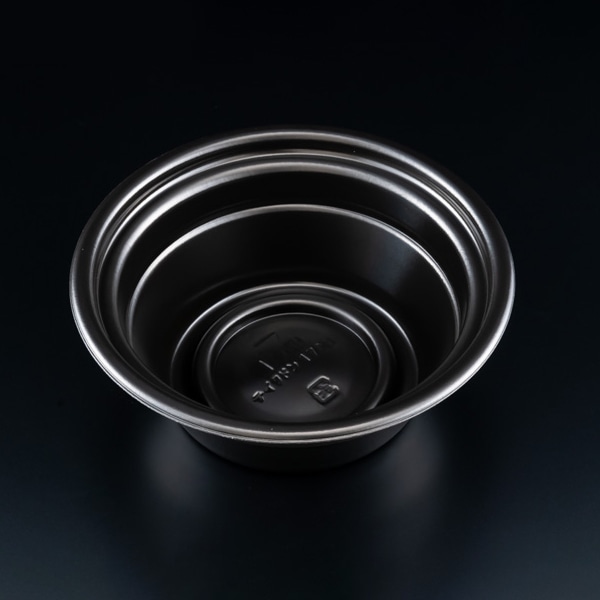 リスパック 丼容器 テイク丼 本体 170B 黒 RHDT751 50枚/袋(ご注文単位8袋)【直送品】