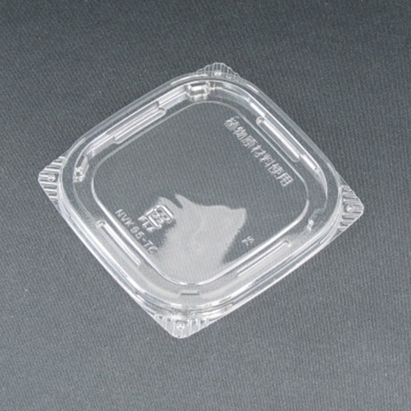 リスパック 惣菜容器 ニュートカップ NVK 外嵌合蓋 95-TC クリアー防曇 100枚/袋(ご注文単位20袋)【直送品】