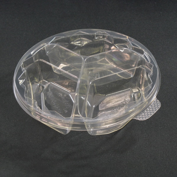 リスパック 惣菜容器 ニュートカップ NTF 本体 30B-3S クリアー 50枚/袋(ご注文単位16袋)【直送品】