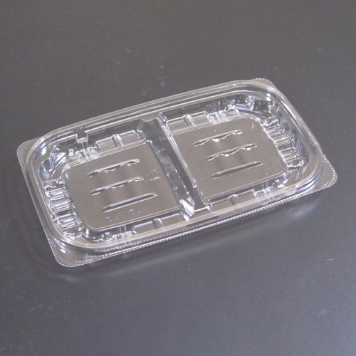 リスパック 惣菜容器 クリーンカップガード 本体 300B 2S PAQA190 クリアー 50枚/袋(ご注文単位32袋)【直送品】