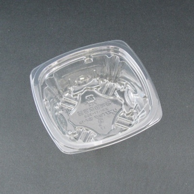 リスパック 惣菜容器　ニュートカップ　エコハ　本体 11-35B クリアー 50枚/袋（ご注文単位18袋）【直送品】