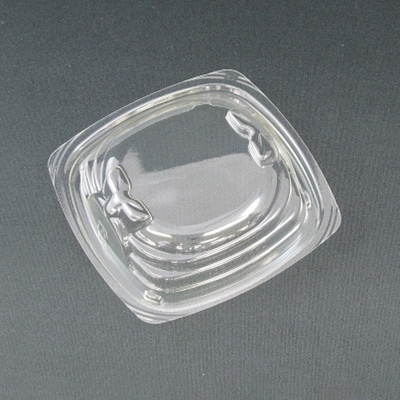 リスパック 惣菜容器 ニュートカップ エコハ 内嵌合蓋 11-OCH クリアー防曇 50枚/袋(ご注文単位18袋)【直送品】