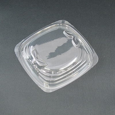 リスパック 惣菜容器 ニュートカップ エコハ 内嵌合蓋 13-OCH クリアー防曇 50枚/袋(ご注文単位18袋)【直送品】