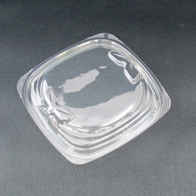 リスパック 惣菜容器 ニュートカップ エコハ 内嵌合蓋 15-OCH クリアー防曇 50枚/袋(ご注文単位16袋)【直送品】