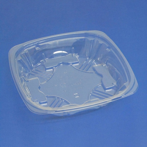 リスパック 惣菜容器　ニュートカップ　エコハ　本体 17-35B クリアー 50枚/袋（ご注文単位8袋）【直送品】