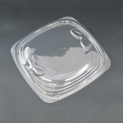 リスパック 惣菜容器　ニュートカップ　エコハ　内嵌合蓋 17-OCH クリアー防曇 50枚/袋（ご注文単位8袋）【直送品】